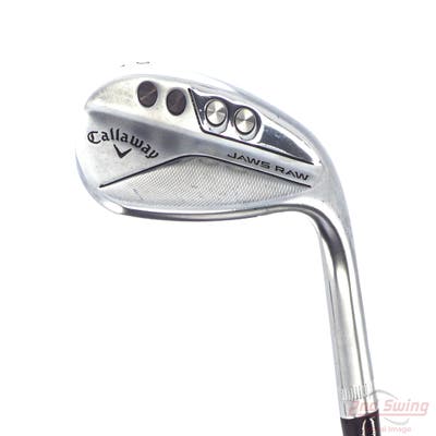 Callaway Jaws Raw Chrome Wedge Lob LW 60° 12 Deg Bounce W Grind Dynamic Gold Spinner TI Steel Wedge Flex Right Handed 35.0in