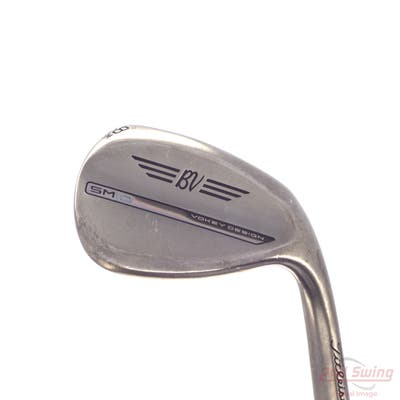 Titleist Vokey SM10 Nickel Wedge Lob LW 58° 8 Deg Bounce M Grind Titleist Vokey BV Steel Wedge Flex Right Handed 35.25in