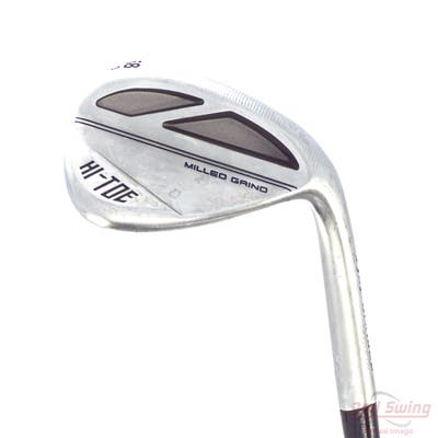 TaylorMade Milled Grind HI-TOE 3 Chrome Wedge Lob LW 58° 10 Deg Bounce FST KBS Hi-Rev 2.0 115 Steel Wedge Flex Right Handed 35.0in