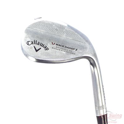 Callaway Mack Daddy 2 Chrome Wedge Lob LW 60° 14 Deg Bounce C Grind True Temper Dynamic Gold Steel Wedge Flex Right Handed 35.0in