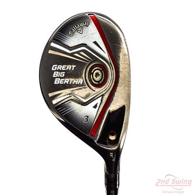 Callaway 2015 Great Big Bertha Fairway Wood 3 Wood 3W 15° Fujikura Speeder Evol III 661 Graphite Senior Right Handed 43.25in