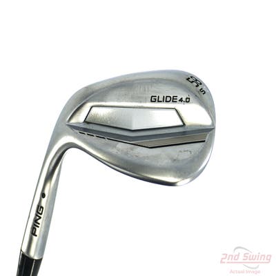 Ping Glide 4.0 Wedge Lob LW 58° 10 Deg Bounce S Grind True Temper Dynamic Gold S300 Steel Stiff Left Handed Black Dot 35.25in