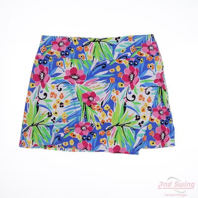 New Womens IBKUL Skort X-Large XL Multi MSRP $100