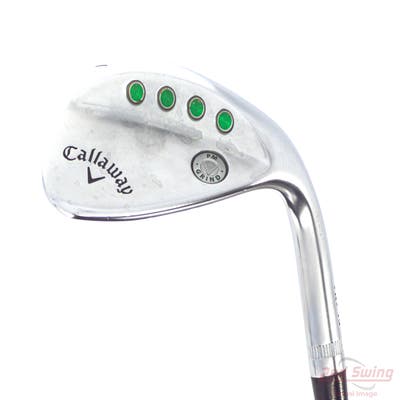 Callaway PM Grind 19 Chrome Wedge Lob LW 58° 12 Deg Bounce PM Grind FST KBS Hi-Rev 2.0 115 Steel Wedge Flex Right Handed 36.0in
