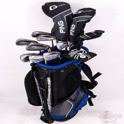 Complete Set of Men's Ping TaylorMade Odyssey Golf Clubs + NEW Datrek Stand Bag