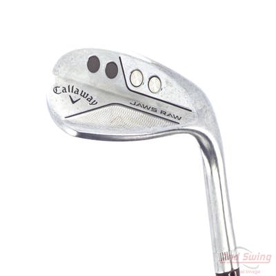 Callaway Jaws Raw Chrome Wedge Lob LW 60° 10 Deg Bounce S Grind True Temper Dynamic Gold Spinner Tour Issue 115 Steel Wedge Flex Right Handed 35.0in