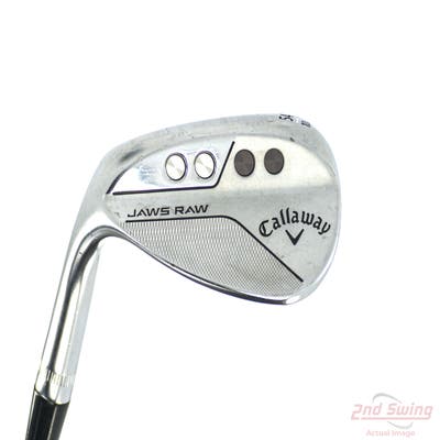 Callaway Jaws Raw Chrome Wedge Sand SW 54° 10 Deg Bounce S Grind Dynamic Gold Spinner TI 115 Steel Wedge Flex Left Handed 35.25in