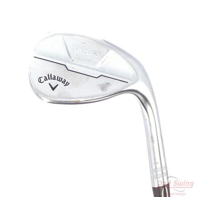Callaway Opus Platinum Chrome Wedge Sand SW 56° 12 Deg Bounce S Grind Dynamic Gold Mid 115 Wedge Steel Wedge Flex Right Handed 35.25in