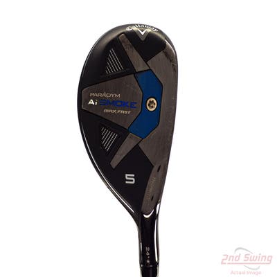 Callaway Paradym Ai Smoke Max Fast Hybrid 5 Hybrid 24° Mitsubishi Eldio 40 Graphite Ladies Right Handed 38.75in
