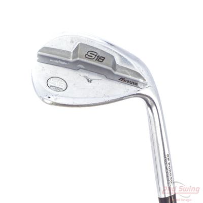 Mizuno S18 White Satin Wedge Sand SW 56° 10 Deg Bounce Project X 6.0 Steel Stiff Right Handed 35.5in