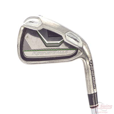 TaylorMade Rocketballz HL Single Iron 4 Iron Stock Steel Shaft Steel Stiff Right Handed 37.25in