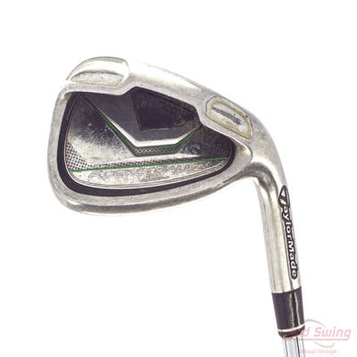 TaylorMade Rocketballz HL Single Iron Pitching Wedge PW Stock Steel Shaft Steel Stiff Right Handed 33.75in