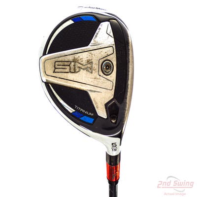 TaylorMade SIM Ti Fairway Wood 5 Wood 5W 19° Mitsubishi Kuro Kage Graphite Tour X-Stiff Right Handed 45.0in