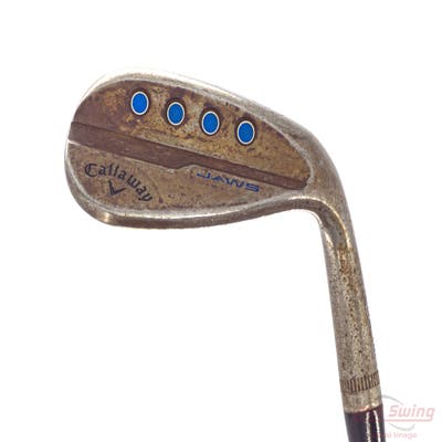 Callaway Jaws MD5 Raw Wedge Lob LW 60° 10 Deg Bounce S Grind Dynamic Gold Tour Issue 115 Steel Stiff Right Handed 35.25in