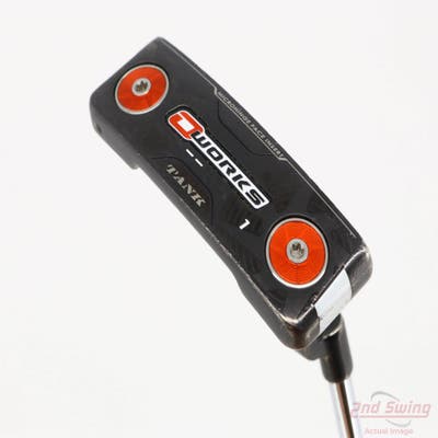 Odyssey O-Works Black 1 Tank CH Putter Slight Arc Steel Right Handed 38.0in