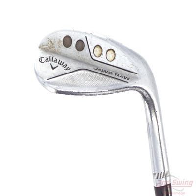 Callaway Jaws Raw Chrome Wedge Lob LW 60° 10 Deg Bounce S Grind Dynamic Gold Spinner TI Steel Wedge Flex Right Handed 35.0in