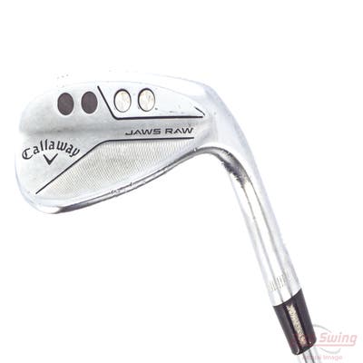 Callaway Jaws Raw Chrome Wedge Lob LW 58° 10 Deg Bounce S Grind Dynamic Gold Spinner TI Steel Wedge Flex Right Handed 35.0in