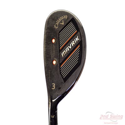 Callaway Mavrik Hybrid 3 Hybrid 18° Project X Catalyst 75 Graphite Stiff Left Handed 40.75in