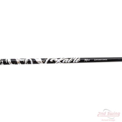 Used W/ TaylorMade Adapter Mitsubishi Rayon Kaili White 70g Fairway Shaft X-Stiff 41.75in