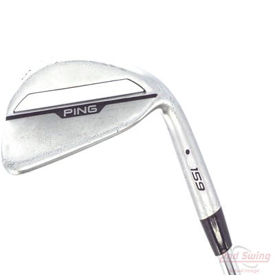 Ping s159 Chrome Wedge Sand SW 56° 10 Deg Bounce E Grind Ping Z-Z115 Steel Wedge Flex Right Handed Black Dot 35.5in