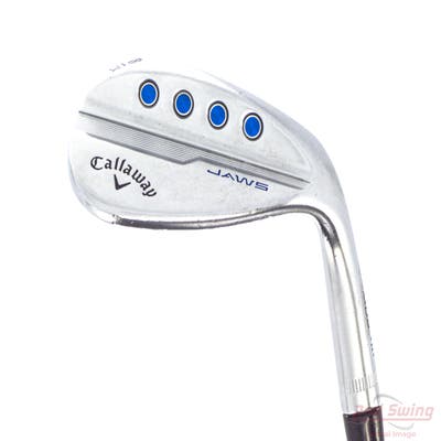 Callaway Jaws MD5 Platinum Chrome Wedge Lob LW 58° 12 Deg Bounce X Grind Dynamic Gold Tour Issue 115 Steel Stiff Right Handed 35.75in
