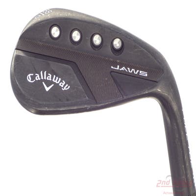 Callaway Jaws Full Toe Raw Black Wedge Lob LW 58° 10 Deg Bounce Dynamic Gold Spinner TI 115 Steel Wedge Flex Right Handed 34.75in