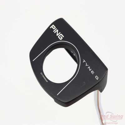 Ping 2023 Tyne G Putter Straight Arc Steel Right Handed Black Dot 35.0in