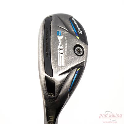 TaylorMade SIM2 Rescue Hybrid 3 Hybrid 19.5° MCA Tensei AV Blue Raw 80 Graphite Stiff Left Handed 40.5in