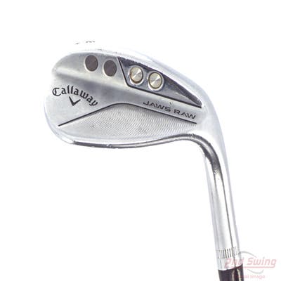 Callaway Jaws Raw Chrome Wedge Lob LW 58° 12 Deg Bounce W Grind Dynamic Gold Spinner TI Steel Wedge Flex Right Handed 35.5in