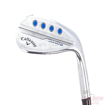 Callaway Jaws MD5 Platinum Chrome Wedge Lob LW 60° 12 Deg Bounce X Grind Dynamic Gold Tour Issue S200 Steel Stiff Right Handed 35.0in