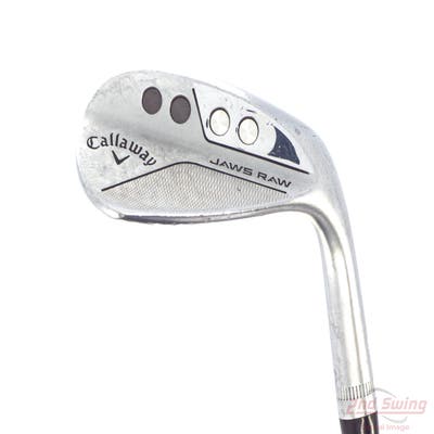 Callaway Jaws Raw Chrome Wedge Sand SW 56° 10 Deg Bounce S Grind Dynamic Gold Spinner TI 115 Steel Wedge Flex Right Handed 35.25in