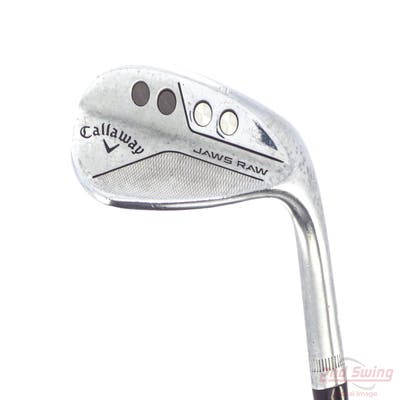 Callaway Jaws Raw Chrome Wedge Sand SW 56° 10 Deg Bounce S Grind Dynamic Gold Spinner TI 115 Steel Wedge Flex Right Handed 35.25in