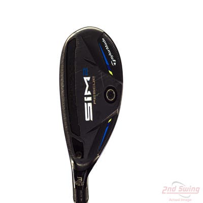 TaylorMade SIM2 Rescue Hybrid 3 Hybrid 19.5° MCA Tensei AV Blue Raw 80 Graphite Stiff Left Handed 41.0in