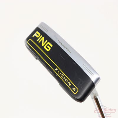 Ping 2023 Kushin 4 Putter Strong Arc Steel Right Handed Black Dot 33.5in