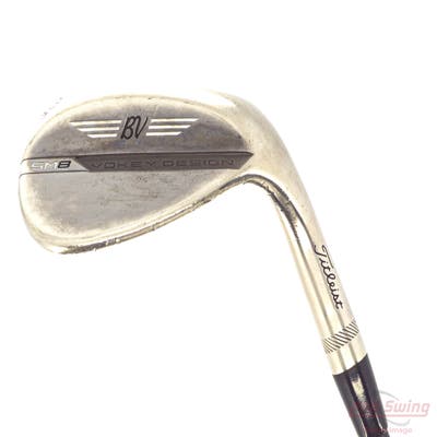 Titleist Vokey SM9 Brushed Steel Wedge Lob LW 58° 8 Deg Bounce M Grind Dynamic Gold Tour Issue S400 Steel Stiff Right Handed 35.0in