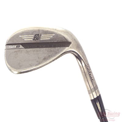 Titleist Vokey SM8 Brushed Steel Wedge Sand SW 54° 10 Deg Bounce S Grind Dynamic Gold Tour Issue S400 Steel Stiff Right Handed 35.25in