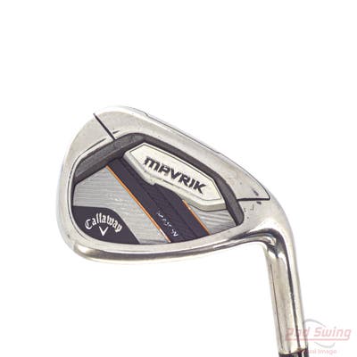 Callaway Mavrik Max Womens Lite Single Iron Pitching Wedge PW Aldila Ascent 50 Graphite Senior Right Handed 36.25in