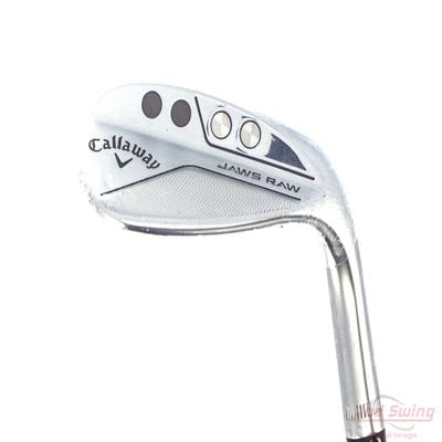 Mint Callaway Jaws Raw Chrome Wedge Lob LW 58° 10 Deg Bounce S Grind Dynamic Gold Spinner TI Steel Wedge Flex Right Handed 35.0in