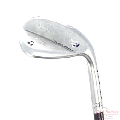 TaylorMade Milled Grind 3 Raw Chrome Wedge Lob LW 60° 8 Deg Bounce LB Dynamic Gold Tour Issue S200 Steel Stiff Right Handed 35.0in