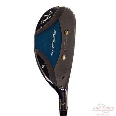 Callaway Rogue Hybrid 4 Hybrid 24° Aldila Quaranta Blue 40 Graphite Ladies Right Handed 39.25in