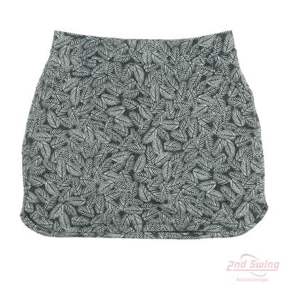 New Womens Peter Millar Skort Large L Black MSRP $55