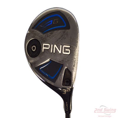 Ping 2016 G Fairway Wood 3 Wood 3W 14.5° Aldila RIP Alpha 60 Graphite Stiff Right Handed 43.5in