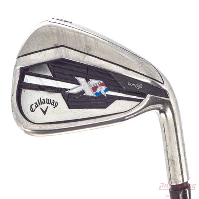 Callaway XR Single Iron 6 Iron True Temper Speed Step 80 Steel Stiff Right Handed 37.25in