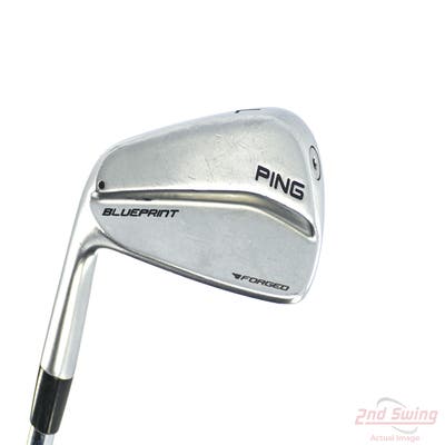 Ping Blueprint Single Iron 7 Iron True Temper Dynamic Gold 120 Steel Stiff Left Handed Black Dot 37.25in