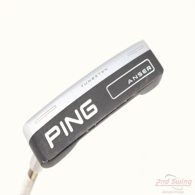 Ping 2023 Anser Putter Slight Arc Steel Left Handed Black Dot Adjustable Length
