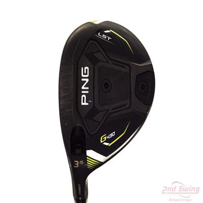 Ping G430 LST Fairway Wood 3 Wood 3W 15° Tour 2.0 Black 75 Graphite X-Stiff Left Handed 43.0in