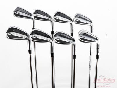 Ping i240 Iron Set 4-PW GW True Temper Dynamic Gold 120 Steel Stiff Right Handed Black Dot +3/4"
