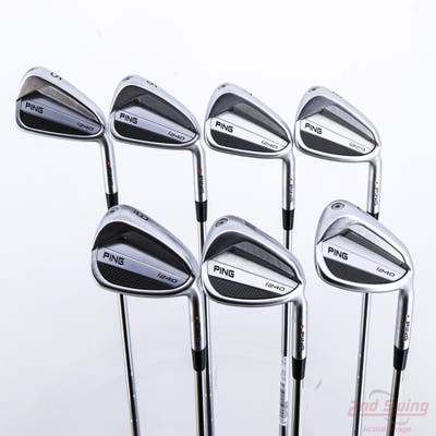 Ping i240 Iron Set 5-PW AW KBS Tour 130 Steel X-Stiff Right Handed Orange Dot STD
