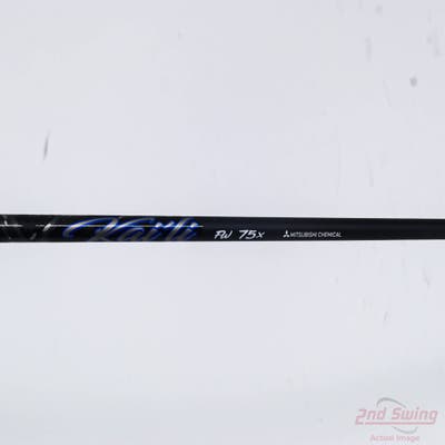 Used W/ TaylorMade RH Adapter Mitsubishi Golf Kai'li Blue DarkWave CB 75 Fairway Shaft X-Stiff 40.75in