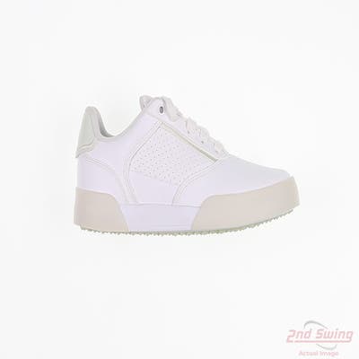 New Womens Golf Shoe Adidas Retrocross 25 5.5 White MSRP $90 IE8291